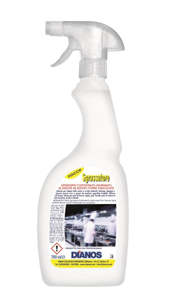 Sgrassatore profumato al limone HACCP Dianos