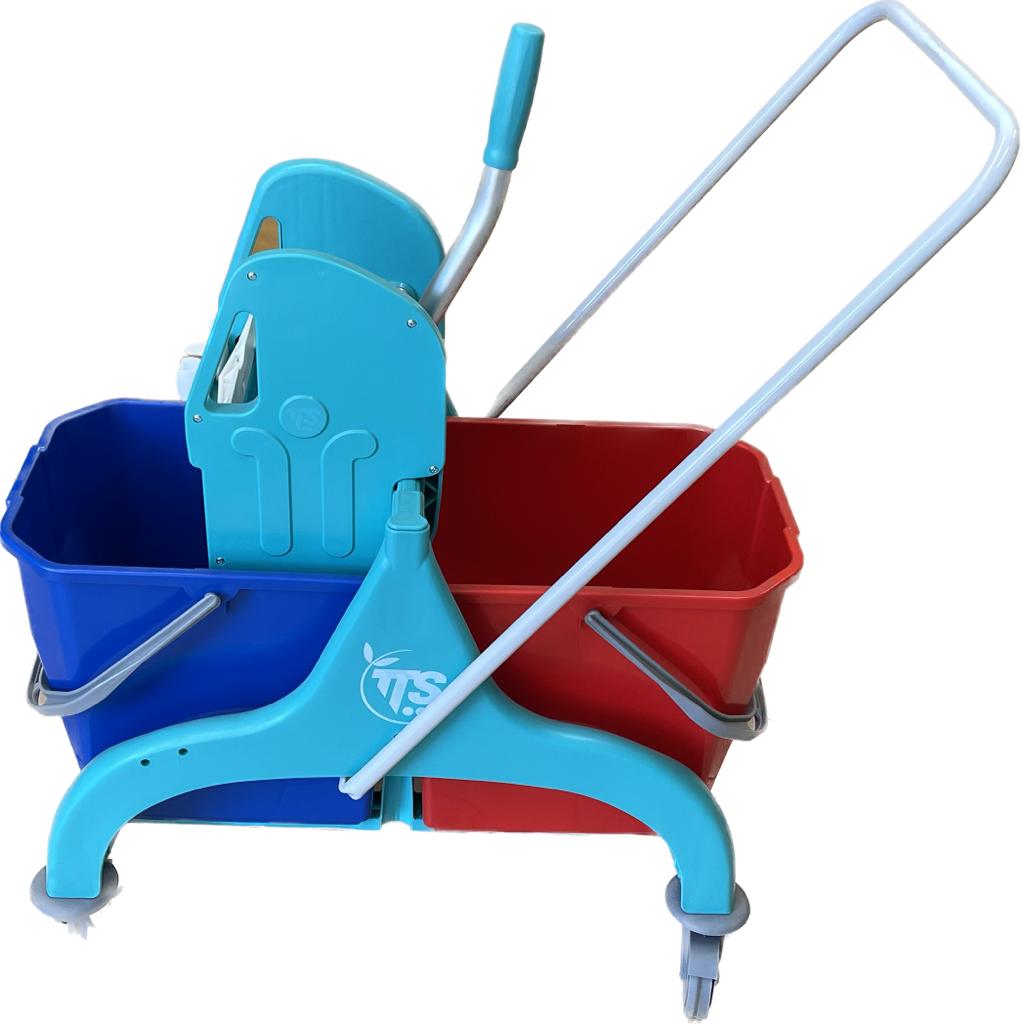 CARRELLO DOPPIA VASCA 25L TTS PROFESSIONAL