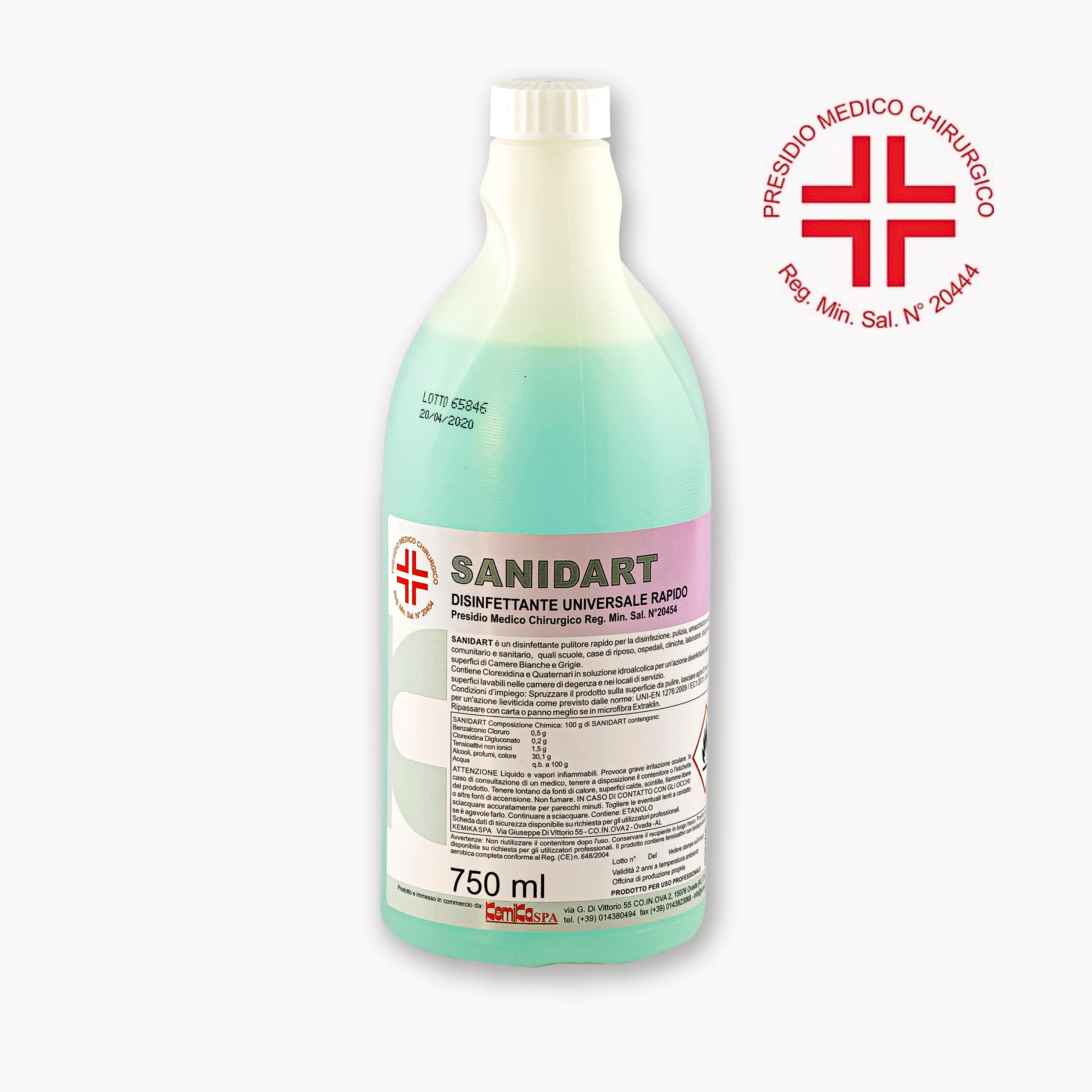 Sanidart disinfettante universale – ekoprodotti