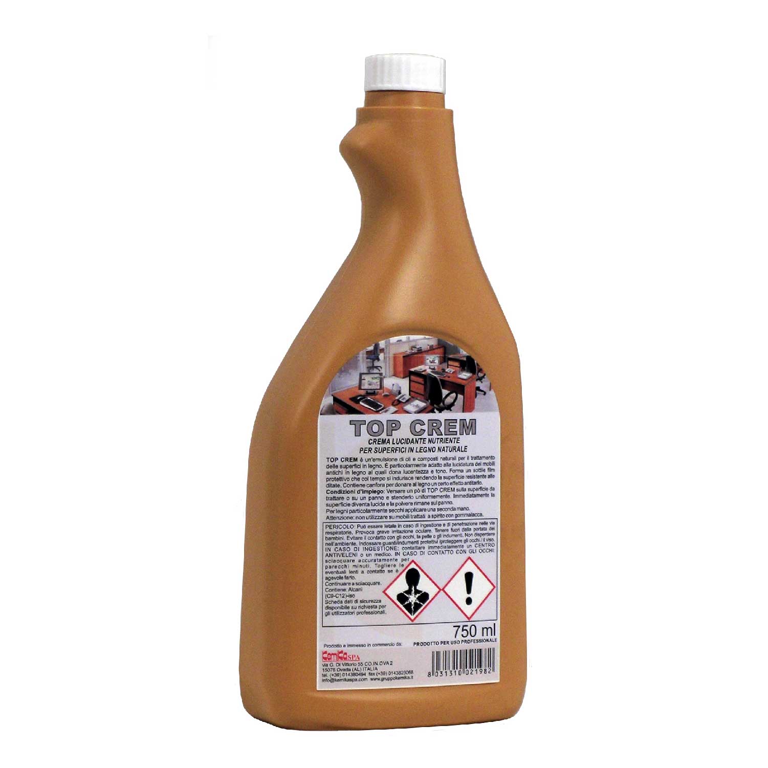 Top Crem Crema nutriente per superfici in legno