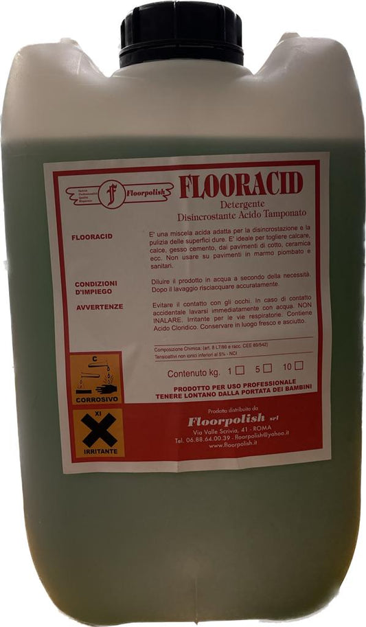 FLOORACID Detergente Disincrostante Acido Tamponato